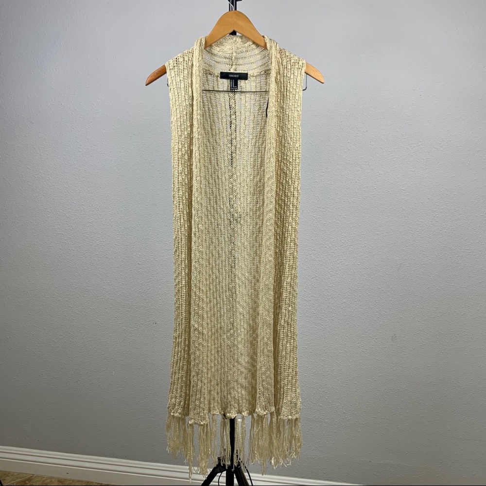 Forever 21 Longline Knit Cardigan